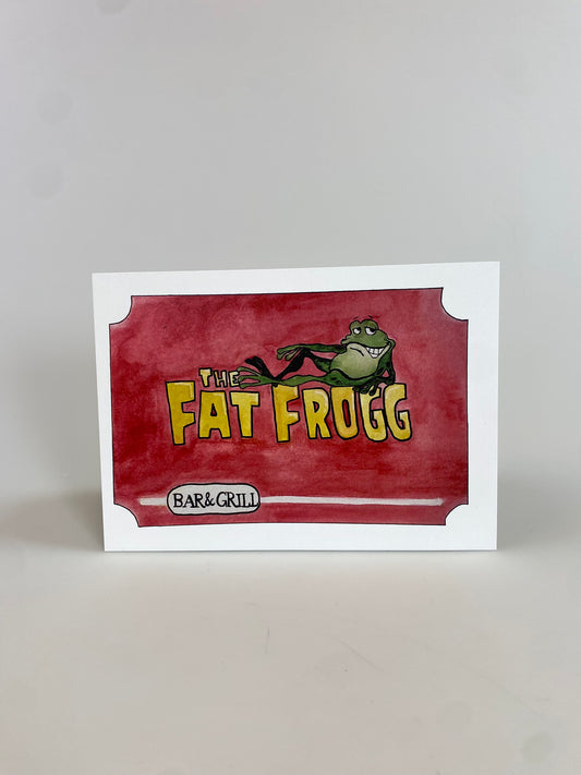 The Fat Frogg Bar & Grill 5x7