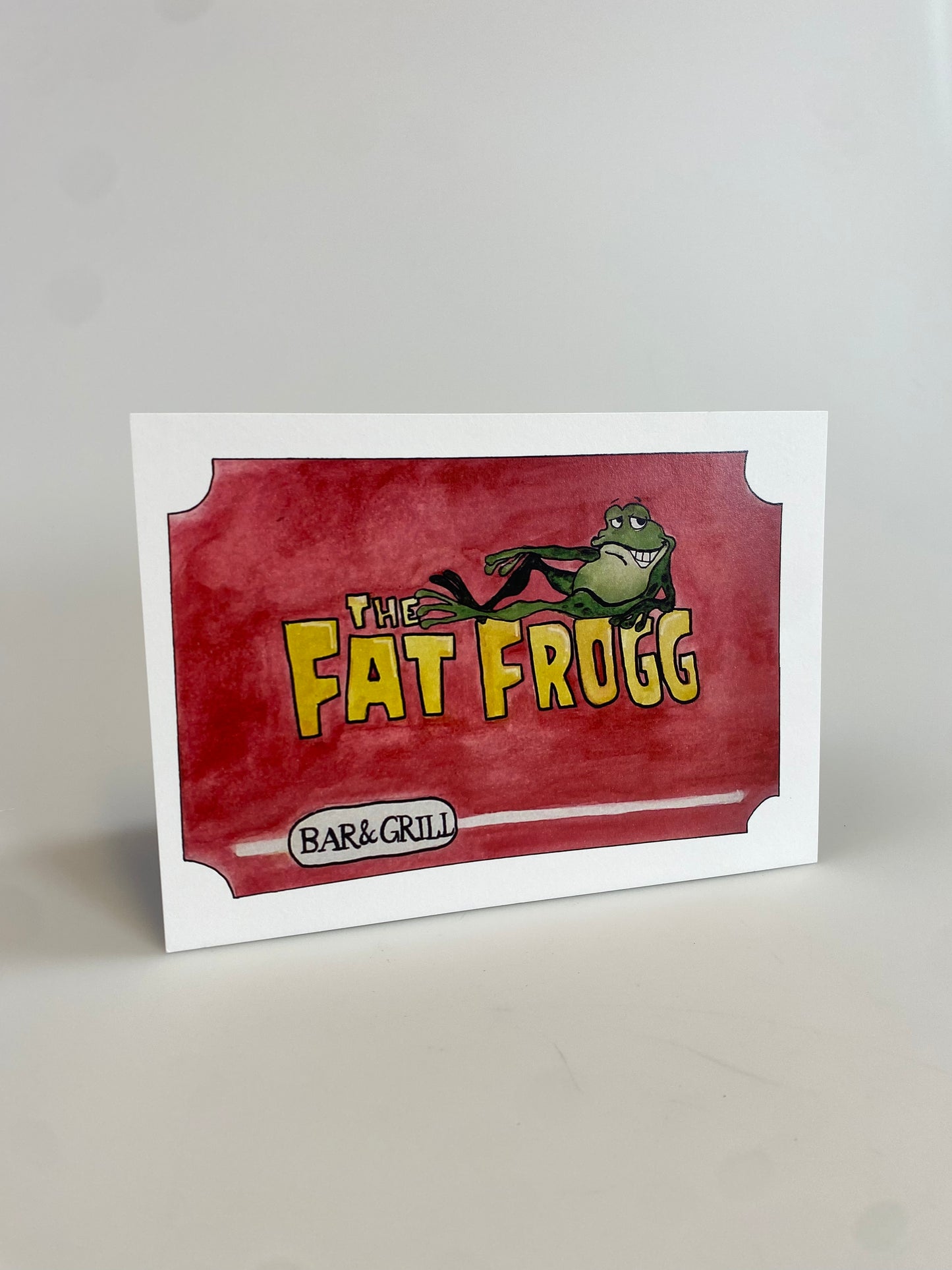 The Fat Frogg Bar & Grill 5x7