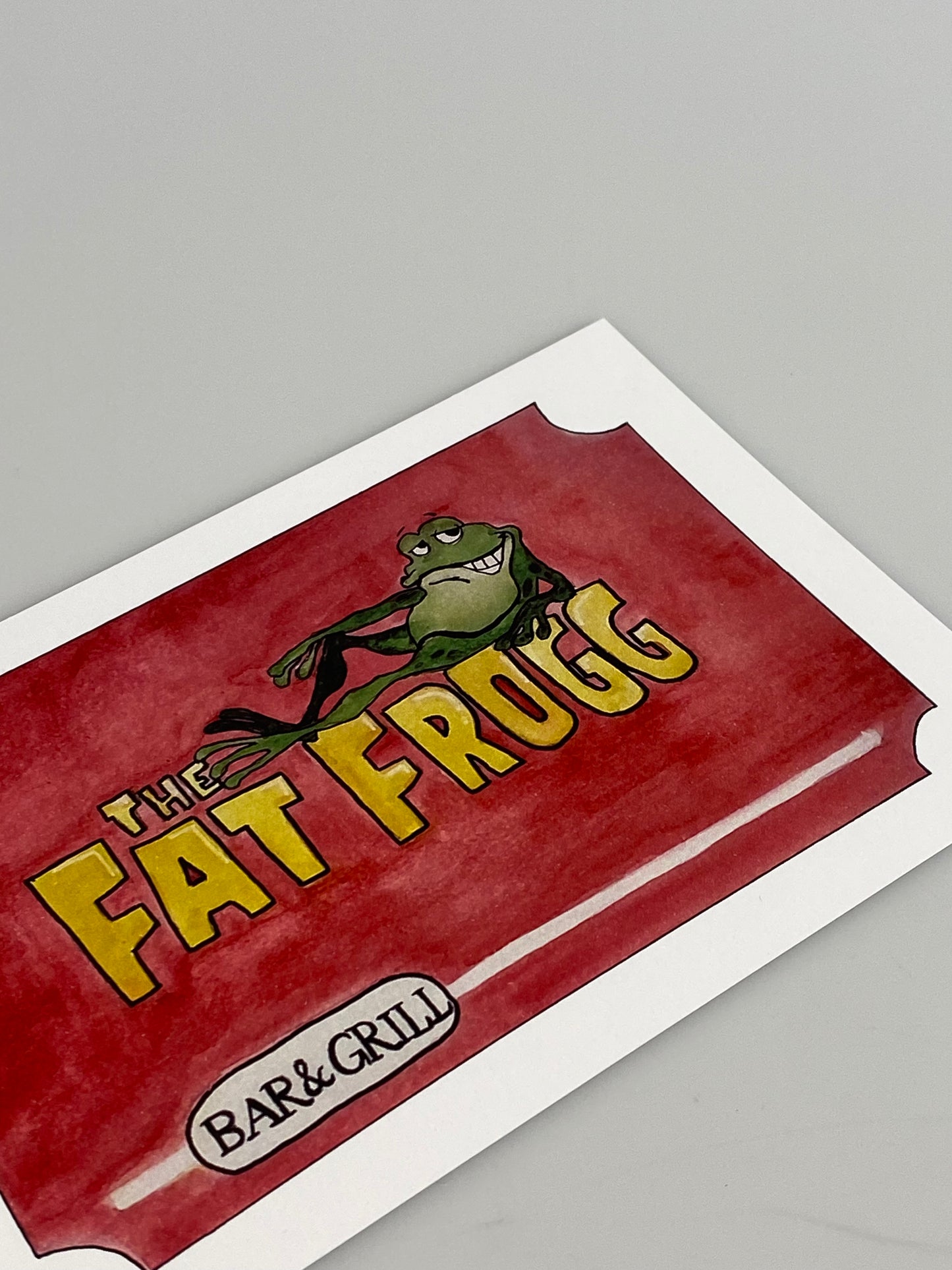 The Fat Frogg Bar & Grill 5x7